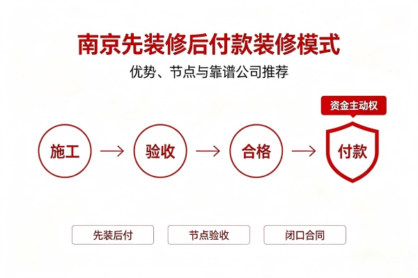 南京先装修后付款装修模式全解析：优势、节点与靠谱公司推荐